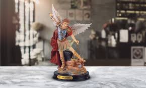 Archangel Michael Statue Saint Michael the Strongest Angel - Etsy UK