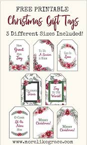 Christmas Gift Tags Free Printable More Like Grace Free Christmas Tags Printable Christmas Gift Tags Printable Free Printable Christmas Gift Tags
