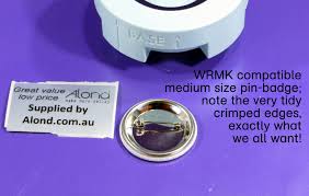 Create your own button badge with your finished motif or with our badgedesigner. 100 X Medium Button Refill Size Pin Badge We R Memory Keepers Button Press Compatible Medium Pin Badge Alond Pty Ltd
