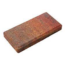 Shop Heritage Rectangle Concrete Paver Common 4 In X 8 In Actual Concrete Pavers Paver Paver Steps