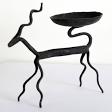 Bastar Tribal Wrought Iron Diya Candle Stand at tribe cha