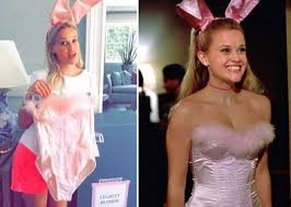Though dated, the fashion in legally blonde is truly next level. Reese Witherspoon Trying On Her Old Legally Blonde Outfits Will Give You Endorphins Make You Happy 9celebrity