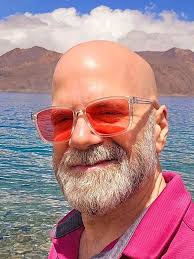 Orange Oversized Grandpa Square Eyeglasses