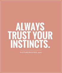 Matthew delamater, class of 1999, told graduates of the need to befriend fear in order to follow their passions. Quotes About Gut Instinct 65 Quotes