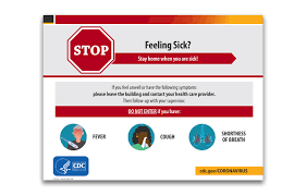 Attention please, important message badge or banner on isolated background. Coronavirus Printable Cdc Templates