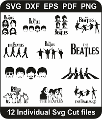 The path to the iconic beatles logo was a long and winding road in which everything came together vinyl rewind tells the story of how ringo starr and the other three dudes got their iconic logo and, oh. The Beatles Pack Logo Svg Beatles Font Logo Svg The Beatles Rock Band Svg Dxf Eps Pdf Png Cricut Silhouette Cutting File Vector Clipart