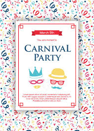 Check spelling or type a new query. Concept Of Carnival Party Invitation Card With Colorful Background Vector Royalty Free Cliparts Vectors And Stock Illustration Image 117121035