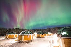 Aurora Glass Cabins Finland Secret Travel Guide Finland Travel Rovaniemi Northern Lights