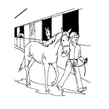 Paarden in de stal kleurplaat gratis kleurplaten printen. Leuk Voor Kids Op De Manege