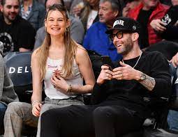 She was seven months along and looking mighty fly. Behati Prinsloo Describes How She Met Adam Levine Instyle