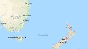 Plan your trip around with a map of new zealand and get travel information to help with your click on cities in the map of new zealand above to find more information about cities such as auckland, or. Map With Tasmania Renamed West New Zealand Abc News Australian Broadcasting Corporation