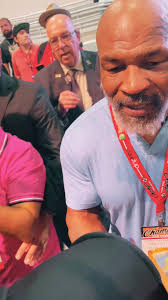 Mike Tyson in Wheelchair