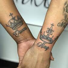 King and queen tattoos for men are gaining popularity these days. Updated 44 Impressive King And Queen Tattoos August 2020