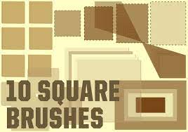 10 Square Brushes - Free Photoshop Brushes at Brusheezy!