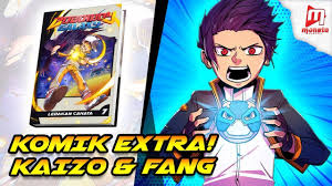 Boboiboy Galaxy Comic Vol 7 Komik Extra Kaizo Fang Promo Youtube