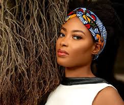 Jean &amp; Bogolan kitchen apron by johnson-pleasures