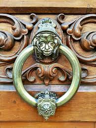 Aldaba Calle Caspe Barcelona Heurtoir De Porte Poignees Serrure