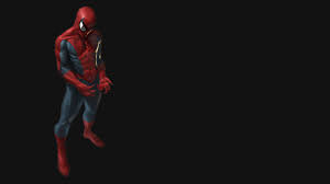 Spiderman Black Background Hd Wallpaper For Desktop Spiderman Wallpaper Black Background 1920x1080 Download Hd Wallpaper Wallpapertip Spiderman into the spider verse 2018, one person, building exterior. spiderman black background hd wallpaper