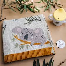 Indus Design Kimberley Koala Blanket Urbanbaby Shop