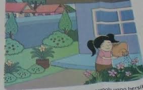 Gambar rumah bersih dan asri. Gambar Diatas Menunjukkan Lingkungan Rumah Yang Bersih Sejuk Dan Asri Penghuni Peduli Dengan Brainly Co Id