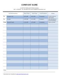 Auto protect the specific worksheet with vba code. 40 Printable Call Log Templates Word Excel Pdf Templatelab