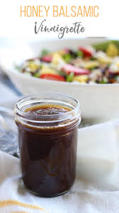 Honey Balsamic Vinaigrette Recipe Honey Balsamic Vinaigrette Balsamic Marinade Vinaigrette