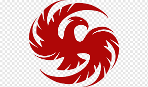 Phoenix Logo Flame Football S Daquan Leaf Flower Symbol Png Pngwing