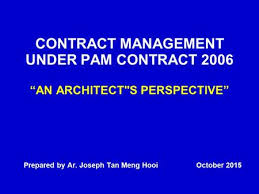 A subcontractor is an individual or (in many cases) a business that signs a contract to perform part or all of the obligations of another's contract. Architect S Certification Under The Pam Contract 2006 Prepared By Ar Joseph Tan May Ppt Download