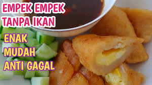 Terigu 5 sendok makan tepung tapioka 10 sendok makan garam secukupnya. Resep Dan Cara Membuat Pempek Tanpa Ikan Pempek Dos Youtube