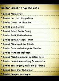 Lomba 17 Agustus Lucu Motivasi Kata Kata