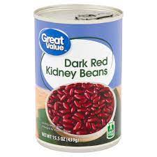 Great Value Dark Red Kidney Beans 15 5 Oz Walmart Com Walmart Com
