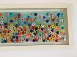 Fused Glass Cornish Glass Art Fused Glass Art Spring Etsy Fused Glass Art Fused Glass Rainbow Art