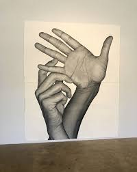 Karl Haendel Double Dominant 1 Emily Mast In 2020 Artist At Work Portrait Scale Drawing