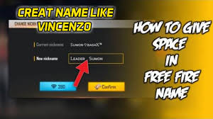 How to change name in free fire | free tricks 100% working get free name change card 2020. How To Give Space In Free Fire Name Name Change In Free Fire Garena Free Fire Youtube
