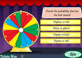 Probability Fair A Cool Set Of Probability Games For Kids Probability Activities Math Activities Teaching Math