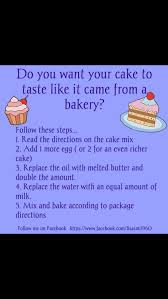 How To Make Your Box Cake Taste Like It Came From A Bakery Cake Tasting Bakery Cakes Desserts