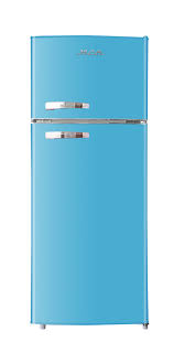 ( 3.3 ) out of 5 stars 36 ratings , based on 36 reviews current price $429.00 $ 429. Rca 10 Cu Ft Top Freezer Apartment Size Retro Refrigerator Blue Rfr1055 Walmart Com Walmart Com