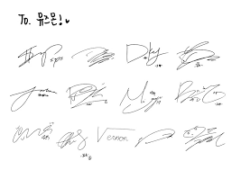 Anda kemudian dapat mengetuk bidang tanda tangan atau di mana pun anda inginkan dalam pdf. Twitterren Carats Tanda Tangan Member Yang Paling Kalian Suka Siapa Aku Dokyeom Pledis 17