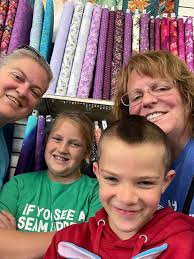 Family shop hopping in Michigan