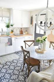 This round pedestal dining table is constructed or reclaimed pine wood and finished in a distressed. 34 Farmhouse Style Kitchens Rustic Decor Ideas For Kitchens