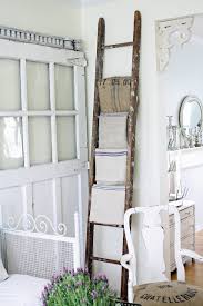25 Unique Ways To Decorate With Vintage Ladders Driven By Decor Various models of rustic ladder ideas, title: