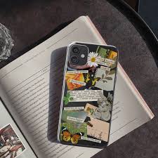 Aesthetic Collage Clear Phone Case For Iphone 12 11 Pro Max Xr Etsy Iphone Phone Cases Clear Phone Case Aesthetic Phone Case