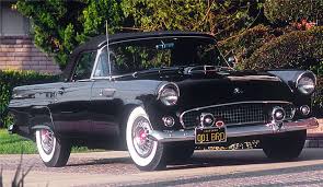 It is available in 2 colors, 3 variants in the malaysia. 1955 Ford Thunderbird Convertible Production 1