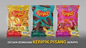Pisang salah satunya yg bisa dijadikan keripik selain singkong atau ubi juga buah nangka nah seperti apa rasanya yuk kita lihat di #lapakmakananunik #makanan. Cara Desain Kemasan Keripik Pisang Tutorial Part 2 Youtube
