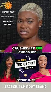 Rapid Round with @kraveindie 🙌🏾, Krave Indie, episode 120, reveals her  ice-eating habits! Hot weather wins over cold, and it's lashes over nails  for that perfect look. , #IceEating #CircleK #Lashes ...