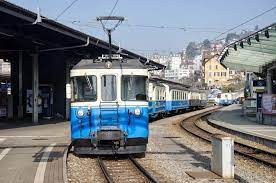 the train du fromage of private railways mob at montreux line montreux gstaad zweisimmen by werkstattatlas info 14 march 20 zug schweiz berner oberland