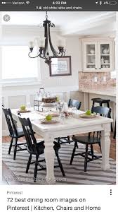 Gather your family to enjoy delicious nathan james kalos solid wood drop leaf folding kitchen farmhouse dining room or space saving console table and desk, rustic, brown/white. White Distressed Dining Table Ideas On Foter