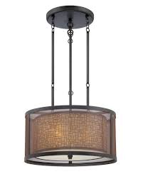 Quoizel Lighting Trn2820tm Three Light Teco Marrone Finish Pendant Chandelier Pendant Chandelier Quoizel Lighting Chandelier