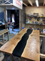 Pin On Resin River Table