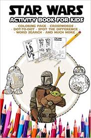 Character 9 star wars episode ii attack of the clones. Star Wars Activity Book For Kids Star Wars Coloring Book How To Draw Crosswords Dot To Dot Spot The Difference Word Search And Much More Garcia Alexander 9798629584049 Amazon Com Books